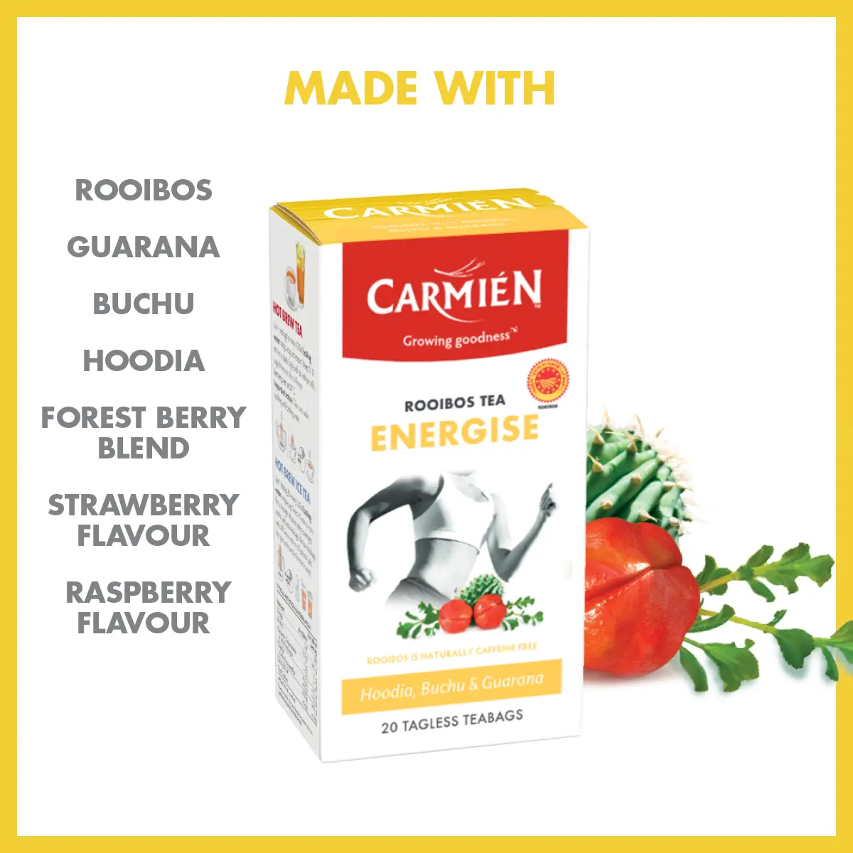 Energise with Guarana (20 Teabags) - Image 4