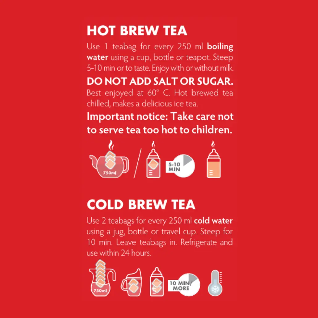 Kiddies Pure Organic Rooibos Tea (20 Teabags) - Image 5