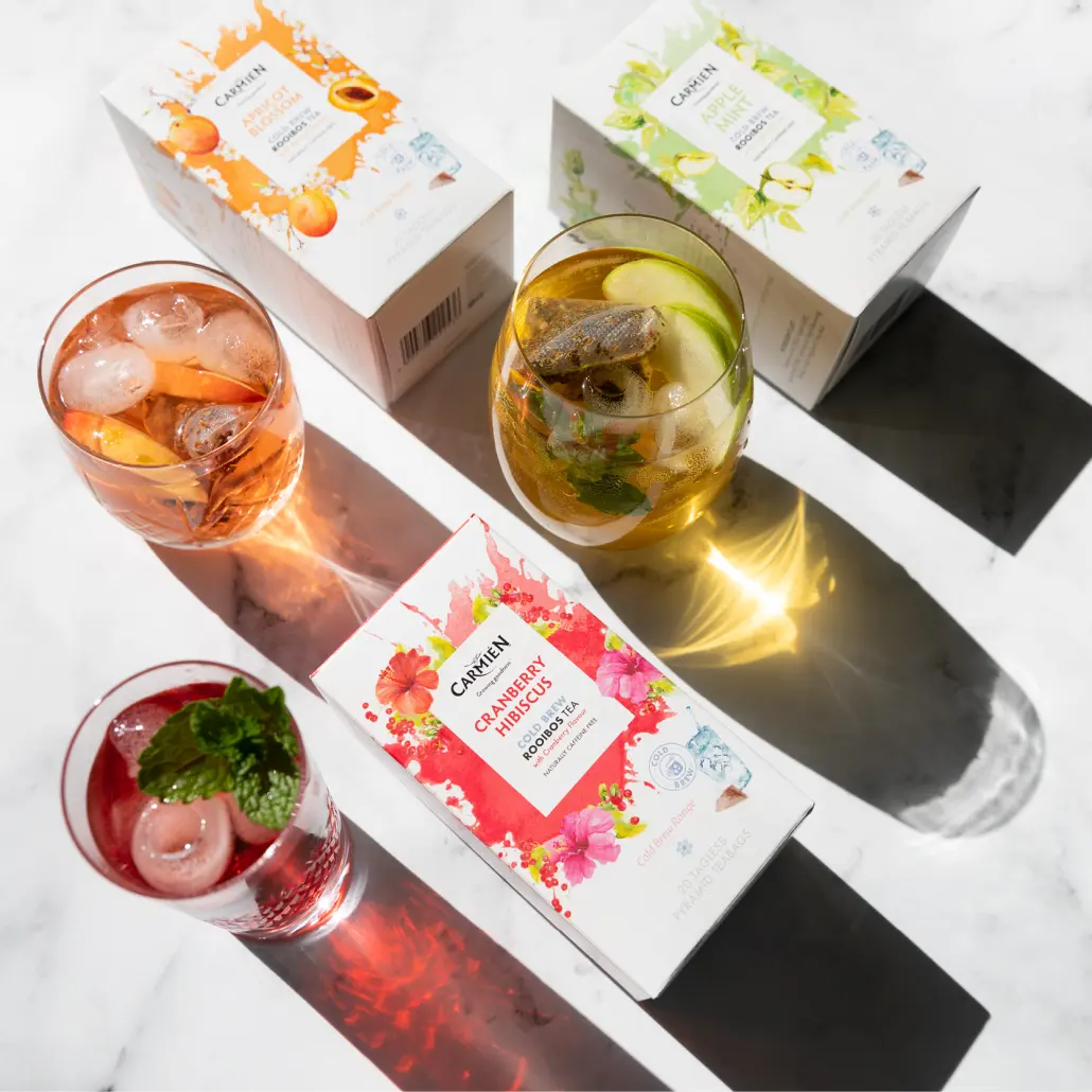 Apricot Blossom Cold Brew Rooibos Tea (20 Teabags) - Image 3