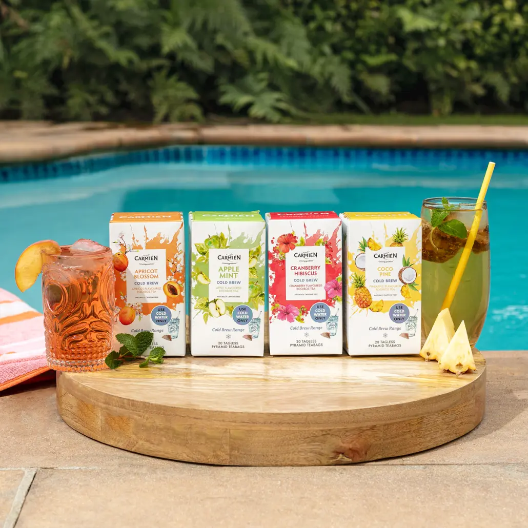 Cold Brew Gift Box: Apple Mint, Apricot Blossom, Coco Pine (3 x 20 Teabags) - Image 3