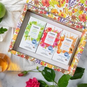 Cold Brew Gift Box: Apple Mint, Cranberry Hibiscus, Apricot Blossom (3 x 20  Teabags)