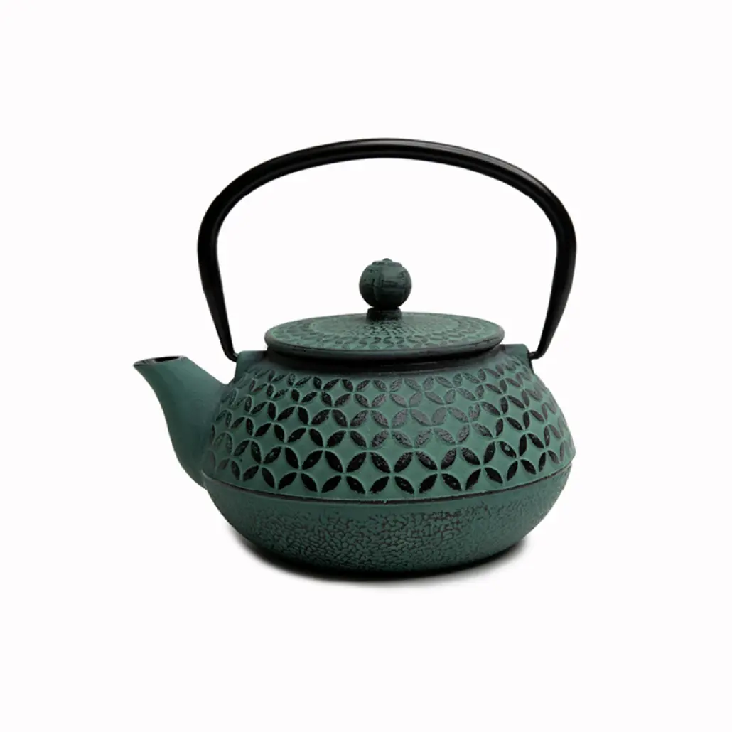 Cast Iron Teapot - Green (800ml)