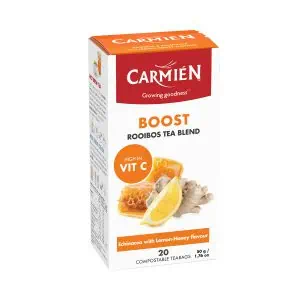 Boost with Vitamin C Rooibos Tea Blend for Immunity.