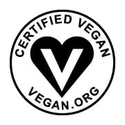 Certified vegan product