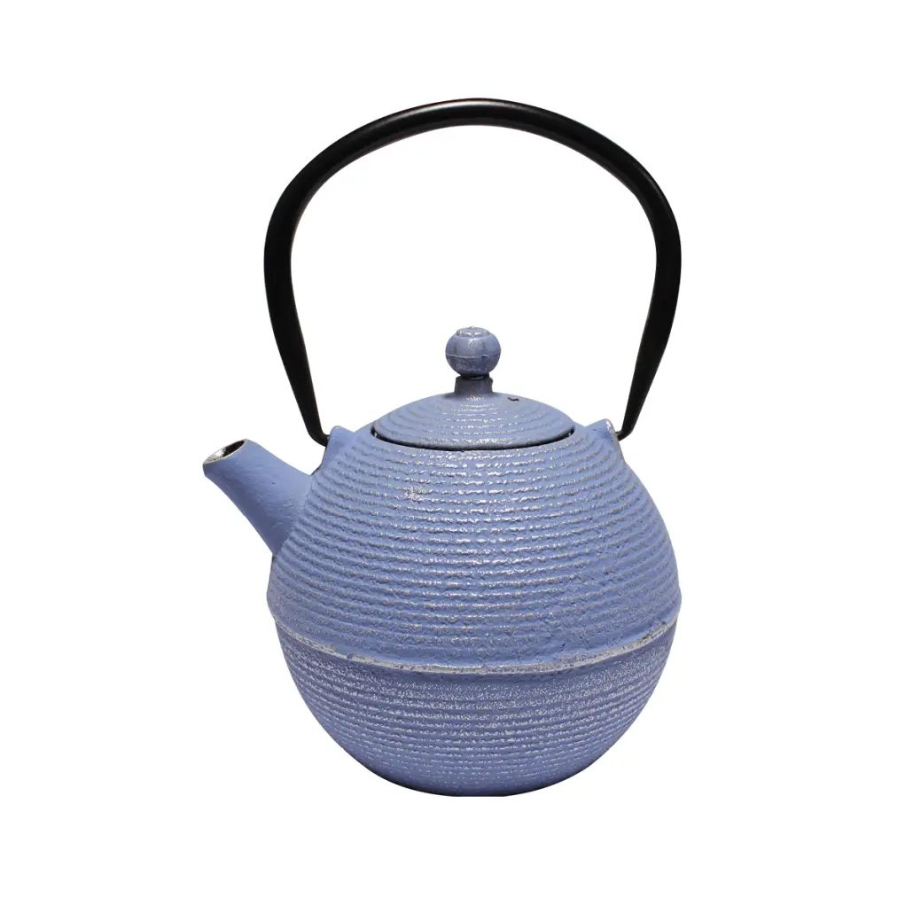 Cast Iron Teapot - Light Blue (700ml)