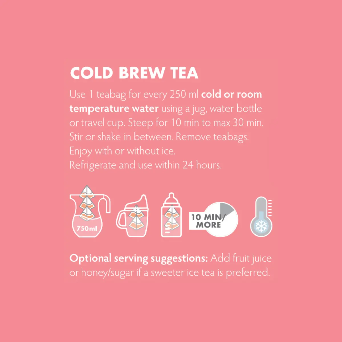 Berry Watermelon Kiddies Cold Brew Tea Multi-Pack (6 x 20 Teabags) - Image 6