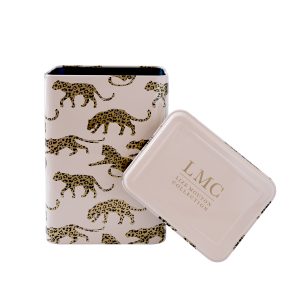 Leopard Tea Tin