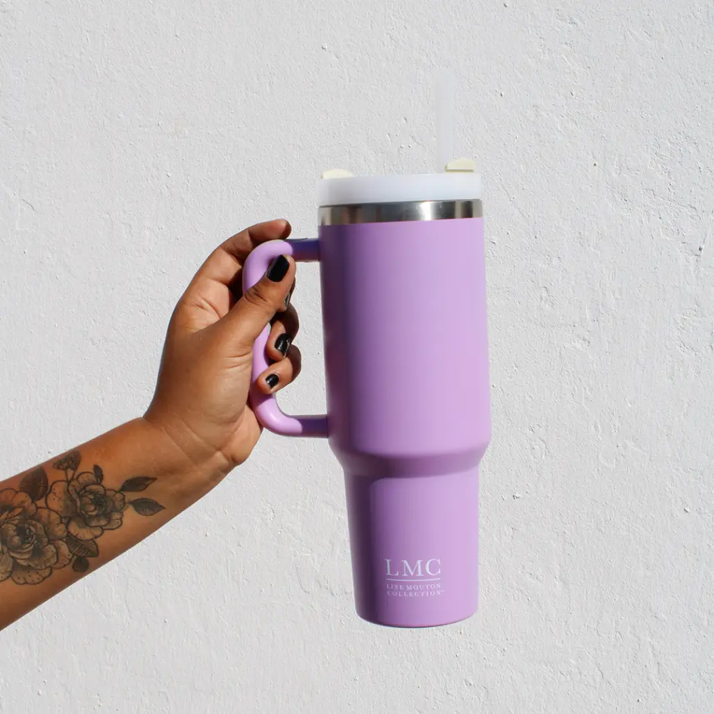 LMC Quencher Travel Flask - Lilac (1000ml) - Image 3