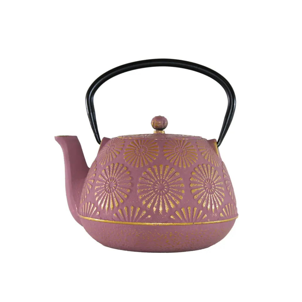 LMC Cast Iron Teapot - Pink Gold (1200ml)