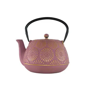 LMC Cast Iron Teapot - Pink Gold (1200ml)