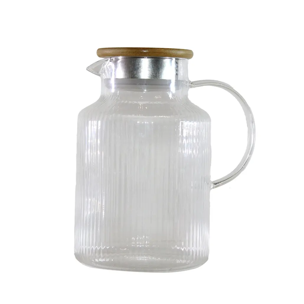 LMC Glass Jug - Fluted (1800ml)