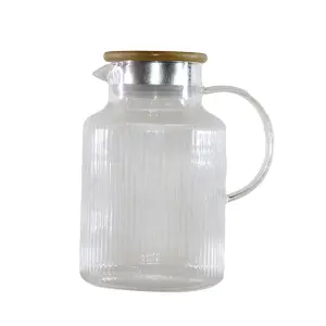 LMC Glass Jug - Fluted (1800ml)