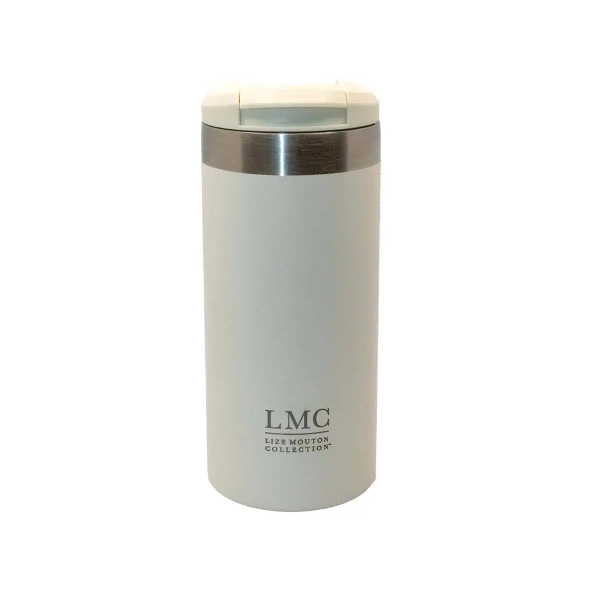 Steaming mug with Liz Mouton Collection branding, perfect for enjoying Carmién Tea, a popular South African herbal tea known for its health benefits and unique floral flavor.