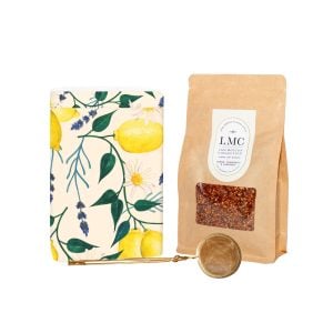 Lemon and herbal teas from Carmién Tea, South Africa, featuring chamomile and lavender blends in eco-friendly packaging. Perfect for natural wellness and aromatic tea experience.