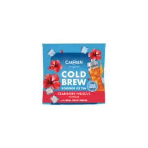 Carmien Cold Brew Rooibos Ice Tea Envelope Cranberry Hibiscus Flavour