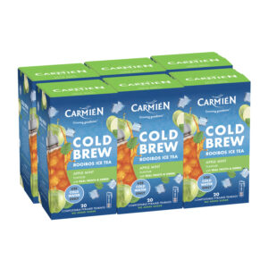 Carmien Cold Brew Rooibos Ice Tea Apple Mint Flavour Multipack